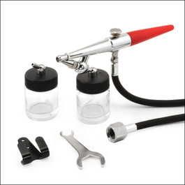 MicroLux Single Action Airbrush Set